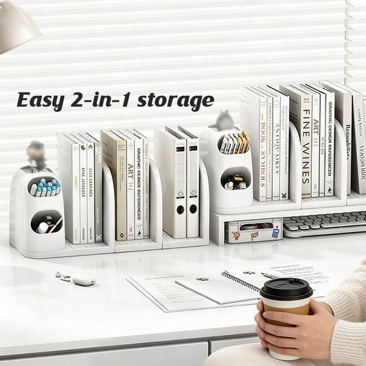 Desktop Storage Shelf - Stationery & Books