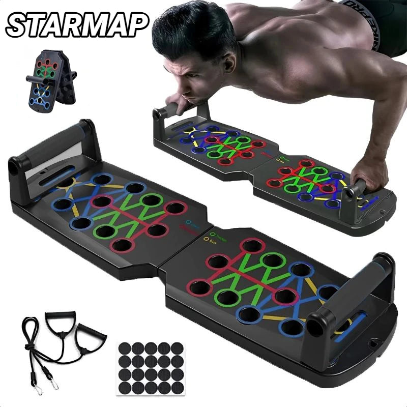 Push up Fitness Board - Multifunctional Portable Foldable Muscle Training Device