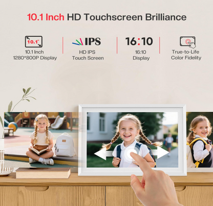 Frameo 10.1-Inch WiFi Digital Picture Frame