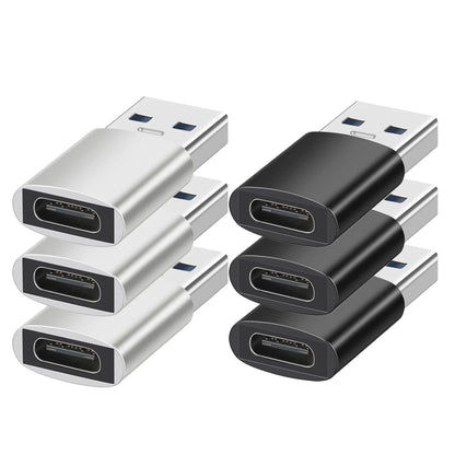 USB C Female to USB 3.2 Male Adapter Type C to USB a Converters for Iphone Xiaomi Samsung Ipad Macbook Charging Power Adapter