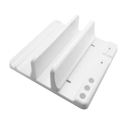 Office Laptop Stand Vertical save Desktop Space Easy to Place Computer Accessories Scalable Width Office Desk Storage