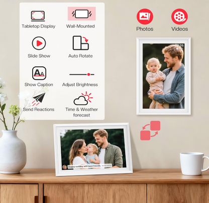 Frameo 10.1-Inch WiFi Digital Picture Frame