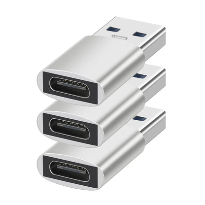 USB C Female to USB 3.2 Male Adapter Type C to USB a Converters for Iphone Xiaomi Samsung Ipad Macbook Charging Power Adapter