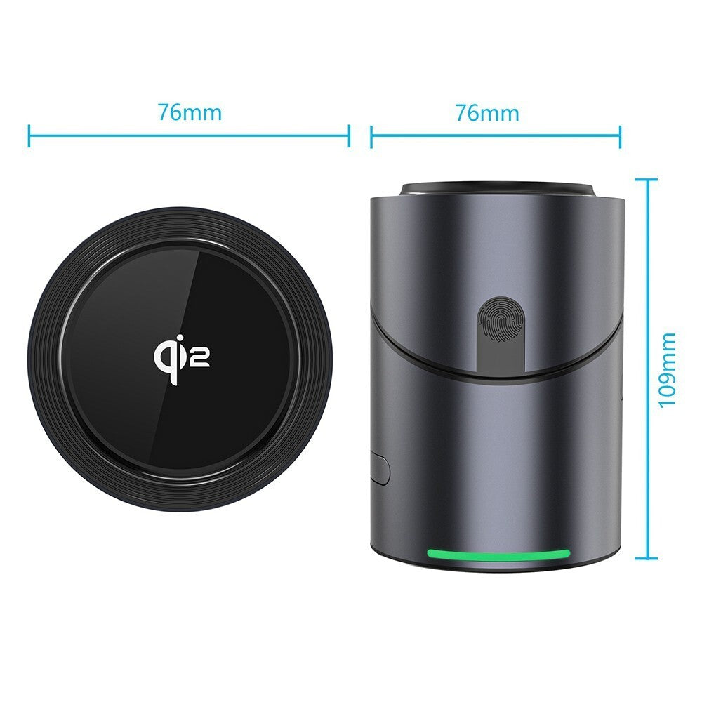 Iquick Satellite CBT-10Q 3In1 Rotation Wireless Fast Charger Stand Magsafe Watch