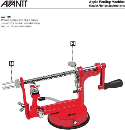 Apple Peeler, Corer and Slicer, Green