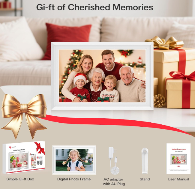 Frameo 10.1-Inch WiFi Digital Picture Frame