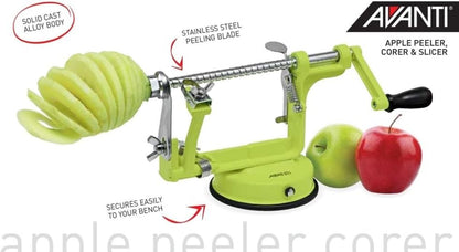 Apple Peeler, Corer and Slicer, Green